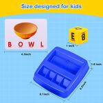 Fenikso Matching Letter Game, Alphabet Spelling & Reading Words, Objects & Color Recognition, Early Learning Educational Toy for Preschool & Kindergarten Kids Over 3-8 Years Old, Best Gifts