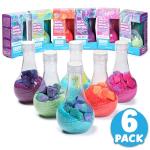 Tub Works® Kids Bath Bomb Potion™ Bath Toy, Variety 6 Pack | Nontoxic | Fizzes, Foams & Bubbles with an Eruption of Color | Interactive Bath Bombs | Fun Science Toddler Bath Toys