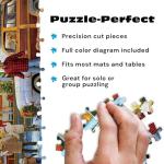 Buffalo Games General Store at Christmas Jigsaw Puzzle – 500 Piece Christmas Puzzle for Adults, Winter Holiday Art by Greg Giordano