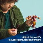 LEGO Marvel Iron Man Mech vs. Ultron Building Toy Set - Iron Man Toy for Kids, Boys and Girls, Ages 6+ - Buildable Action Figure - Superhero Gift for Birthday - 76307