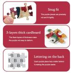 Chicken Puzzles for Adults 1000 Piece, PICKFORU Funny Chicken Jigsaw Puzzle, Garden Farm Flower Animal Rooster Themed, Patchwork Art Challenge Puzzle