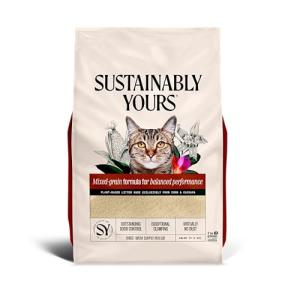 Sustainably Yours Natural Cat Litter, Clumping Formula
