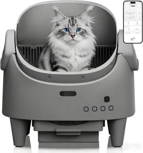 Self-Cleaning Litter Box with App Control