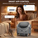 Self-Cleaning Litter Box with App Control