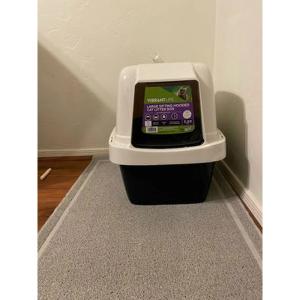 Large Hooded Cat Litter Box with Sifting Pan
