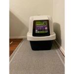 Large Hooded Cat Litter Box with Sifting Pan