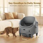 Self-Cleaning Litter Box with App Control