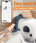 Automatic Self-Cleaning Cat Litter Box with App