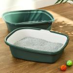 Vibrant Life 3-Piece Sifting Cat Litter Box