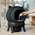 Automatic Self-Cleaning Cat Litter Box for Multiple Cats