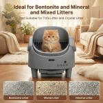 Self-Cleaning XL Litter Box with App Control