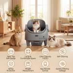 Self-Cleaning XL Litter Box with App Control