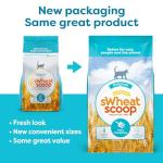 sWheat Scoop Natural Wheat Cat Litter, 25 lb