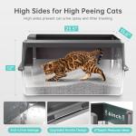 XL Stainless Steel Enclosed Cat Litter Box