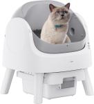 Open-Top Self-Cleaning Cat Litter Box Set