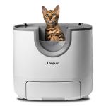 Open-Top Self-Cleaning Cat Litter Box