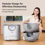 Open-Top Self-Cleaning Cat Litter Box