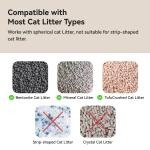 Open-Top Self-Cleaning Cat Litter Box