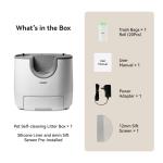 Open-Top Self-Cleaning Cat Litter Box