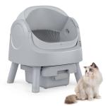 Self-Cleaning Open-Top Cat Litter Box Set