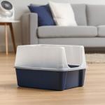 IRIS Open-Top Cat Litter Box with High Walls