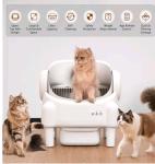 Smart Self-Cleaning Litter Box for Multiple Cats