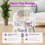 Self-Cleaning Open-Top Cat Litter Box Set