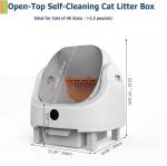 Automatic Self-Cleaning Cat Litter Box with App