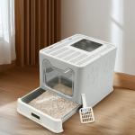 Extra Large Stainless Steel Cat Litter Box