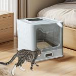 Extra Large Stainless Steel Cat Litter Box