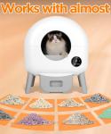 Automatic Self-Cleaning Cat Litter Box with App
