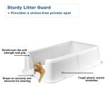 Large Stainless Steel Cat Litter Box with Scoop