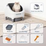 Automatic Self-Cleaning Cat Litter Box with App