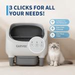 Automatic Self-Cleaning Cat Litter Box with App