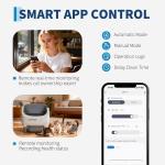 Automatic Self-Cleaning Cat Litter Box with App