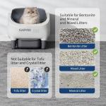 Automatic Self-Cleaning Cat Litter Box with App