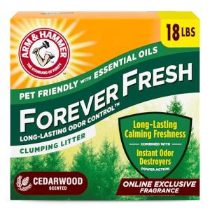 Arm & Hammer Cedarwood Clumping Cat Litter 18lb