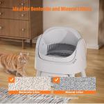 Self-Cleaning Litter Box with Mat and Trash Bag