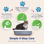 Ultra Micro Crystals Cat Litter - Dust Free, Soft