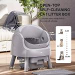 Self-Cleaning Cat Litter Box with Mat & Bags