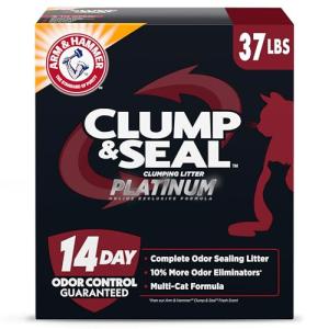 ARM & HAMMER Clump & Seal Platinum Cat Litter