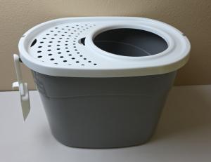 IRIS USA Large Top Entry Cat Litter Box