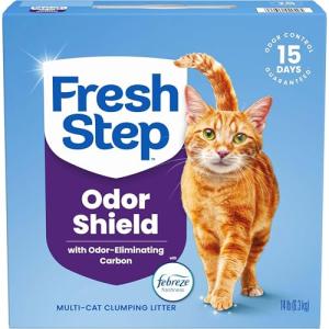 Fresh Step Multi-Cat Clumping Cat Litter, 14 lb