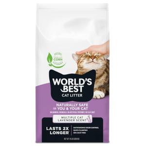 World’s Best Cat Litter Lavender Scent 15 lbs