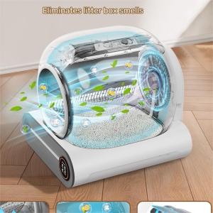 Self-Cleaning Cat Litter Box with App Control