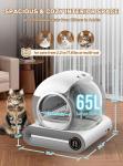 Self-Cleaning Cat Litter Box with App Control