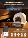 Self-Cleaning Cat Litter Box with App Control