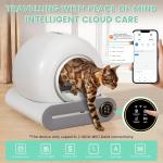 Automatic Self-Cleaning Litter Box with App Control