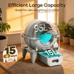 Extra Large High Sided Cat Litter Box