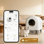 95L Automatic Cat Litter Box with App Control